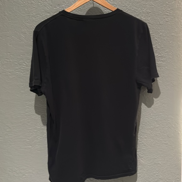 Pulp Fiction "John Travolta & Samuel Jackson" Black Vintage T-Shirt Size Small - Picture 2 of 6